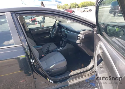 2016 Toyota Corolla L z USA, uszkodzony, nr VIN 2T1BURHE6GC614391